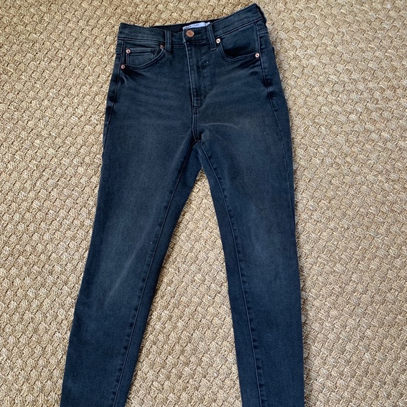 Grey Super skinny washed denim - Picture 1 of 5